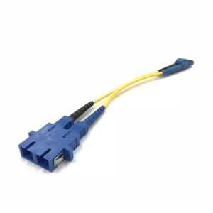SC Female - LC Male Singlemode Duplex Adapter Cable